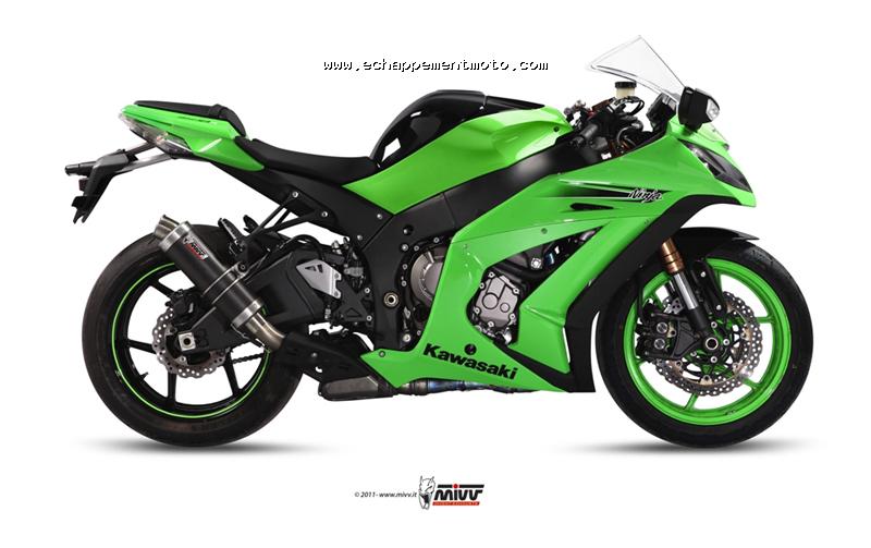 ECHAPPEMENT MOTO KAWASAKI ZX 10 R 2011 MIVV ROUND GP K026L2S_a